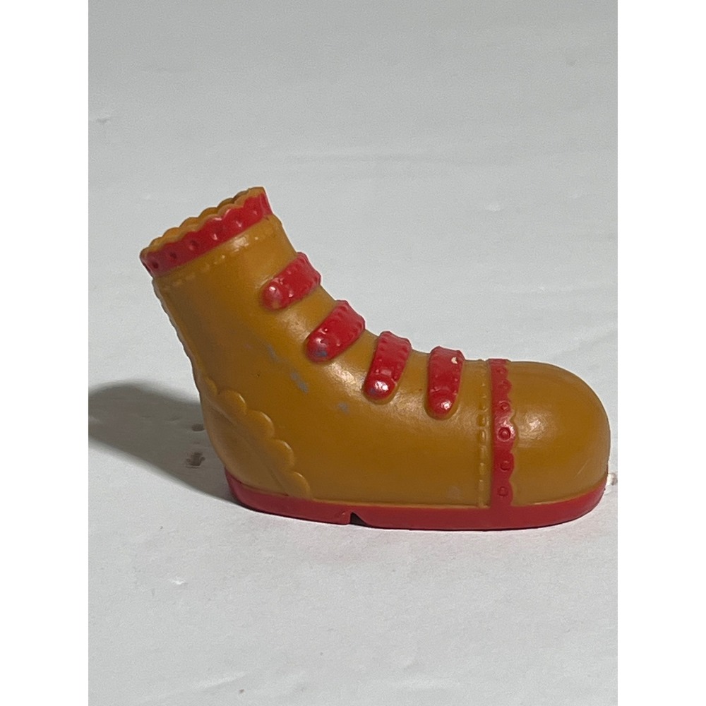 Lalaloopsy Cherry Crisp Crust Replacement Shoe Tan Red Right Boot Doll Accessory